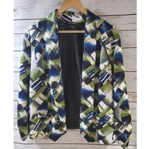 ➕ Ashley Stewart 💜 Open Blazer